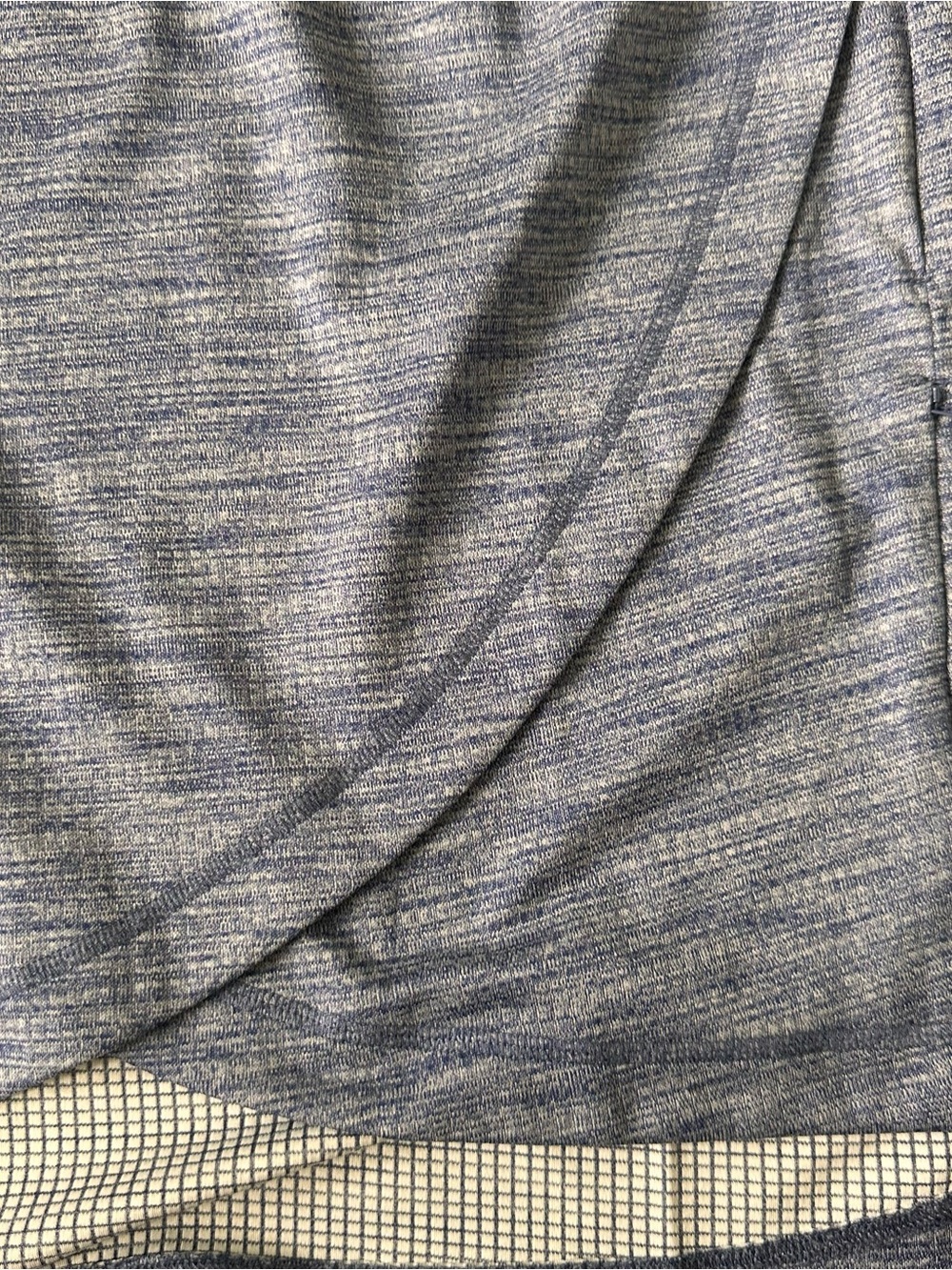 IBKUL Pullover Womens Medium Blue Mock Neck Zip Asymmetrical Golf Tennis UPF 50+ - Picture 4 of 12